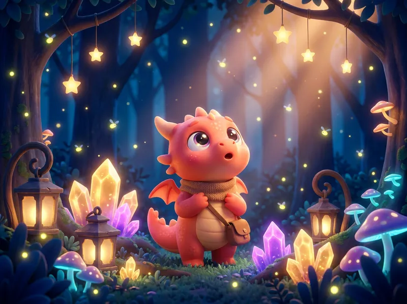 Le dragon qui avait peur du noir
